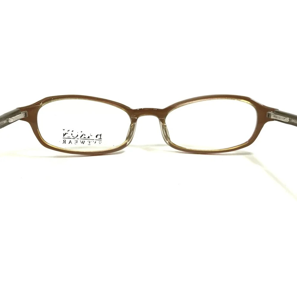 Baron Eyeglasses Frames BZ10 BG Burgundy Brown Red Rectangular 51-19-145